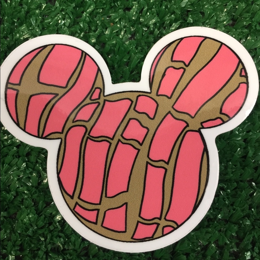 Mickey pink concha